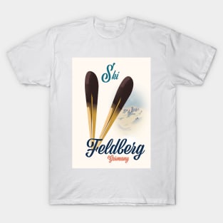 Feldberg Germany ski poster T-Shirt